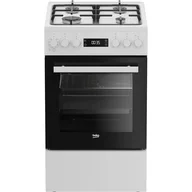 Kuchenki gazowo-elektryczne - Beko FSM51339DWDS - miniaturka - grafika 1