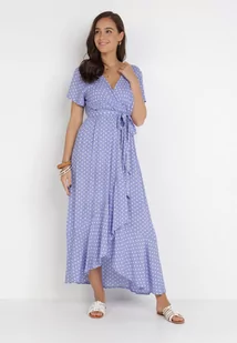 Liliowa Sukienka Echosia - Sukienki - miniaturka - grafika 1