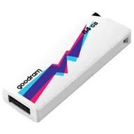 Pendrive - GoodRam Cl!ck UCL2-0640W0R11 (64GB; USB 2.0; kolor biały) - miniaturka - grafika 1