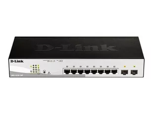 D-LINK 10-Port Layer2 PoE Smart Managed Gigabit Switch dlink green 3.0 8x 10/100/1000Mbit/s TP RJ-45 PoE Port 802.3af/at - Pozostałe akcesoria sieciowe - miniaturka - grafika 1