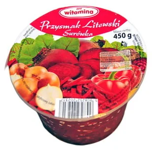 Surówka Przysmak Litewski 450G Witamina - Szybkie dania obiadowe - miniaturka - grafika 1