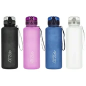 Shakery i bidony sportowe - Butelka na wodę z tritanu sportowa jednokolorowa 4FIZJO 1l, różne kolory - miniaturka - grafika 1