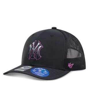 Czapka z daszkiem 47 Brand MLB New York Yankees Volcanic ’47 TRUCKER B-VOLCT17BBP Czarny - Czapki męskie - miniaturka - grafika 1
