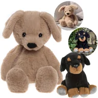 Maskotki i pluszaki - Charlie Bears, zestaw dwóch maskotek z serii Bear&Me i Cuddle Cubs, PIES - idealny dla niemowląt i dzieci - miniaturka - grafika 1