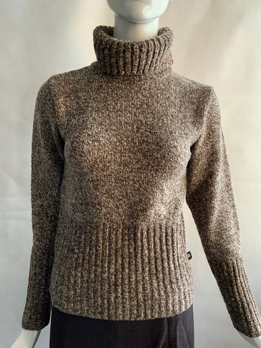 Sweter Z Golfem Damski Prezent