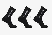 Skarpetki męskie - SALOMON SKARPETKI WYSOKIE EVERYDAY CREW 3-PACK WYGODA NA SPORT M 39-41 - miniaturka - grafika 1