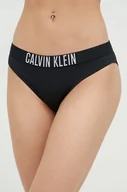 Stroje kąpielowe - Calvin Klein figi kąpielowe kolor czarny - miniaturka - grafika 1