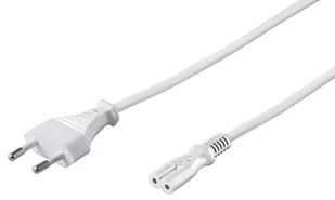 Kabel zasilający MicroConnect Power Cord Notebook 10m White PE0307100W - Kable komputerowe i do monitorów - miniaturka - grafika 1