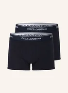 Majtki damskie - Dolce & Gabbana Bokserki, 2 Szt. blau - miniaturka - grafika 1