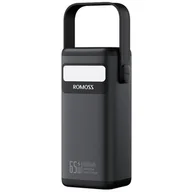 Powerbanki - Powerbank ROMOSS PMT40 40000 mAh 65W Czarny - miniaturka - grafika 1