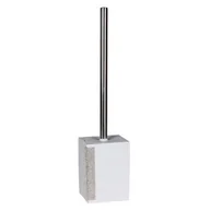 Akcesoria do wc - Szczotka do WC Chiq 9 x 38 cm biało-srebrny - miniaturka - grafika 1