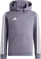 Bluzy dla dziewczynek - Adidas Bluza dziecięca adidas Tiro 23 League Sweat Hoodie HZ3016 164 - miniaturka - grafika 1