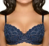 Biustonosze - BIUSTONOSZ AVA 1990 NAVY BLUE (kolor navy-blue, rozmiar 80D) - miniaturka - grafika 1