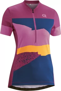 Koszulki rowerowe - Gonso Susec SS Halfzip Jersey Women, fioletowy EU 52 | XXL 2022 Koszulki kolarskie - grafika 1