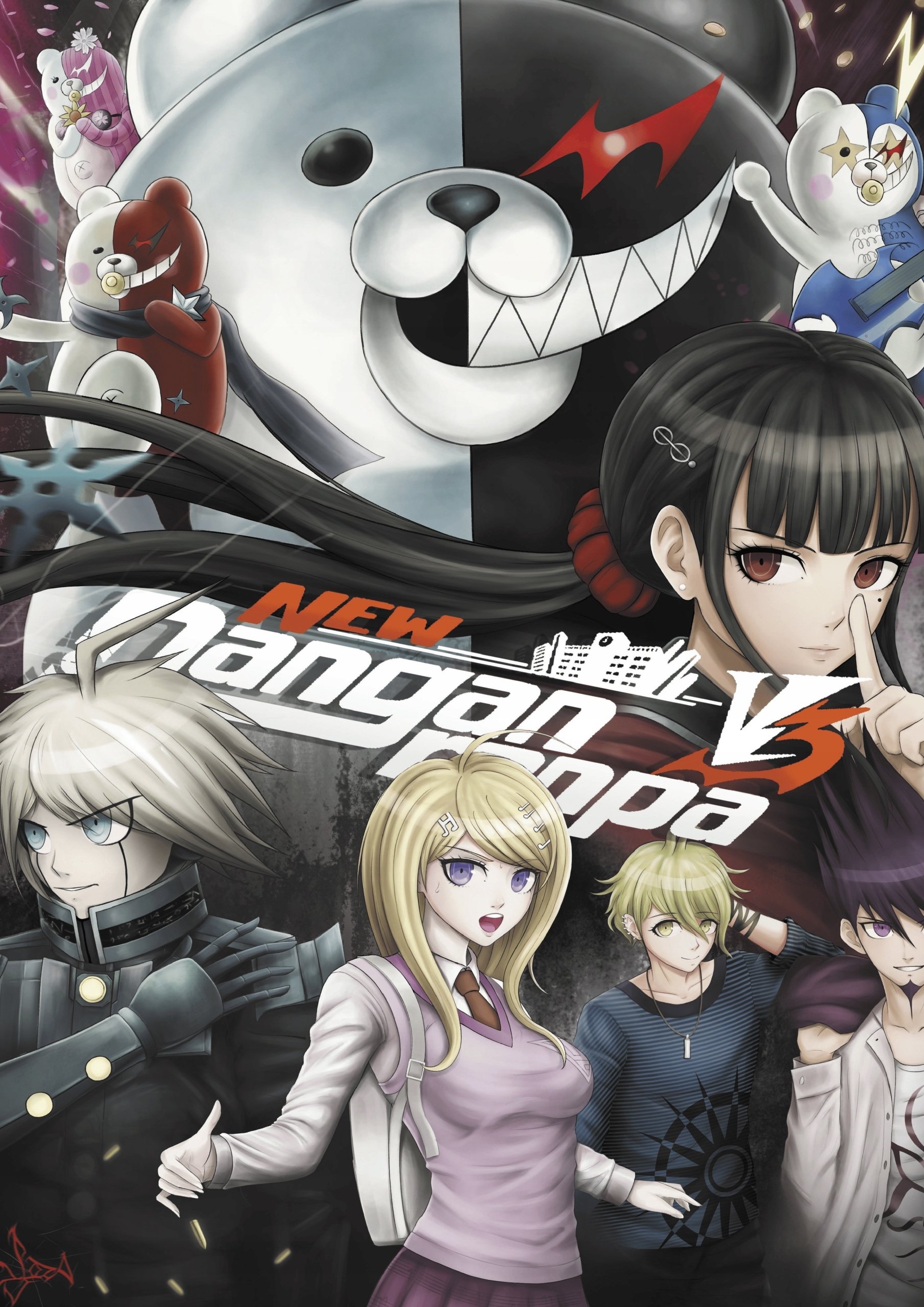 Plakat A1 anime manga Danganronpa