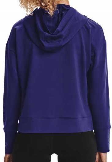 Under Armour Bluza treningowa Damska 1360904-415 Rival Terry Taped Hoodie granatowy S