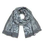 Apaszki i szaliki damskie - Szal Romantyczna Flora - Art of Polo - miniaturka - grafika 1