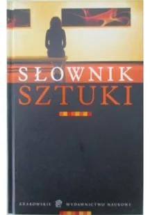 Słownik sztuki - Słowniki języków obcych Słownik sztuki - Słowniki języków obcych - miniaturka - grafika 1