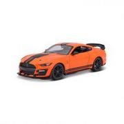 Samochody i pojazdy dla dzieci - MAISTO 31532-22 Mustang Shelby GT500 2020 pomarańczowy 1:24 - miniaturka - grafika 1