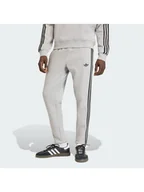 Spodnie sportowe męskie - adidas Spodnie dresowe 3-Stripes KE2428 Szary Slim Fit - miniaturka - grafika 1