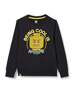 Bluzy dla chłopców - LEGO Bluza chłopięca Mwa Ninjago, 995 Black, 92 cm - miniaturka - grafika 1