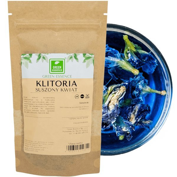Klitoria Ternateńska - Butterfly Pea 25 g Suplement diety