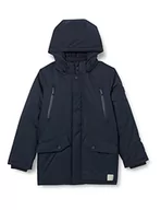 Płaszcze damskie - ESPRIT Boy's płaszcz z długim rękawem, ciemnoniebieski, 104, ciemnoniebieski, 104 - miniaturka - grafika 1
