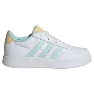 adidas Breaknet 2.0 Shoes Kids, Niskie Buty Niepiłkarskie, FTWR White/Semi Flash Aqua/Orange Tint, 39 EU, Ftwr White Semi Flash Aqua Orange Tint, 39 EU - Piłka nożna - miniaturka - grafika 1