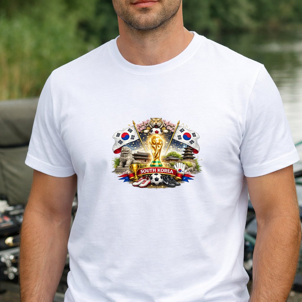Koszulka WORLD CUP 2026 kolor biały rozmiar S