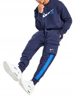 Dresy męskie - SPODNIE DRESOWE NIKE AIR MĘSKIE BAWEŁNA BOJÓWKI DD7369 451 r. L - miniaturka - grafika 1