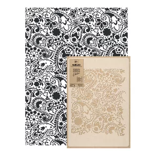szablon malarski wielokrotny powtarzalny // FLORAL PAISLEY SZA-REP-060 - Szablony malarskie - miniaturka - grafika 1