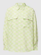 Koszule damskie - Bluzka koszulowa z graficznym wzorem model ‘Fridami’ - miniaturka - grafika 1