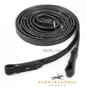 Akcesoria jeździeckie - SCHOCKEMOHLE Wodze skórzane zapinane na haczyki - miniaturka - grafika 1