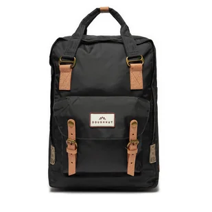 Plecak Doughnut Macaroon Large Jungle D011JG2-0003-F Czarny - Torby na laptopy - miniaturka - grafika 1