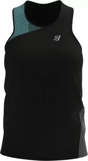 Koszulki sportowe damskie - Compressport Compressport Performance Singlet Women, black M 2021 Koszulki do biegania bez rękawów 024006361 - grafika 1