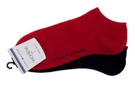 Skarpetki damskie - TOMMY  HILFIGER DAMSKIE STOPKI 2 PARY 343024001 684 - Rozmiar: 39-42 - miniaturka - grafika 1