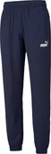 Spodnie sportowe męskie - Puma Puma Active Wovenpant 586733-76 granatowe S - miniaturka - grafika 1