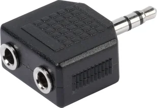Kabel Vivanco Vivanco adapter 3,5mm - 2x3,5mm 39269 - Kable komputerowe i do monitorów - miniaturka - grafika 1