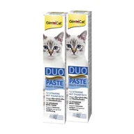 Przysmaki dla psów - GimCat DUO Pasta Multiwitaminowa 12 Witamin+Ser Tuńczyk i 12 witamin 2x50 g - miniaturka - grafika 1