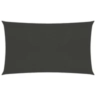 Parasole ogrodowe - vidaXL Żagiel przeciwsłoneczny, 160 g/m, antracytowy, 3x6 m, HDPE vidaXL - miniaturka - grafika 1