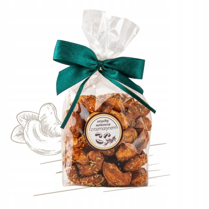Orzechy nerkowca prażone z rozmarynem 100 g Bacówka