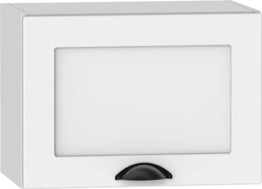 Elior Biała szafka okapowa do kuchni - Pergio 32X 50 cm