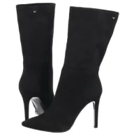 Botki damskie - Kozaki Czarne 55204-61 (WO208-a) Wojas - miniaturka - grafika 1