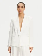 Marynarki i żakiety damskie - BOSS Marynarka Janka3 50537473 Biały Regular Fit - miniaturka - grafika 1