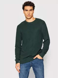 Swetry męskie - Jack&Jones PREMIUM Sweter Blawell 12193093 Zielony Regular Fit - grafika 1