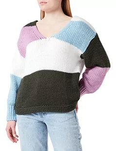 ICHI Damski sweter Ihalany LS, 190417/Kombu Green, L - Swetry damskie - miniaturka - grafika 1