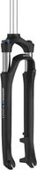 Widelce - Widelec amortyzowany SR Suntour SR SF22 NX1-Coil RL DS 28' Taper SL272mm, 63mm A-Head, czarny matowy - miniaturka - grafika 1