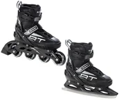 Rolki - Rolki Łyżwy 2w1 Raven Profession Black 35-39 - miniaturka - grafika 1