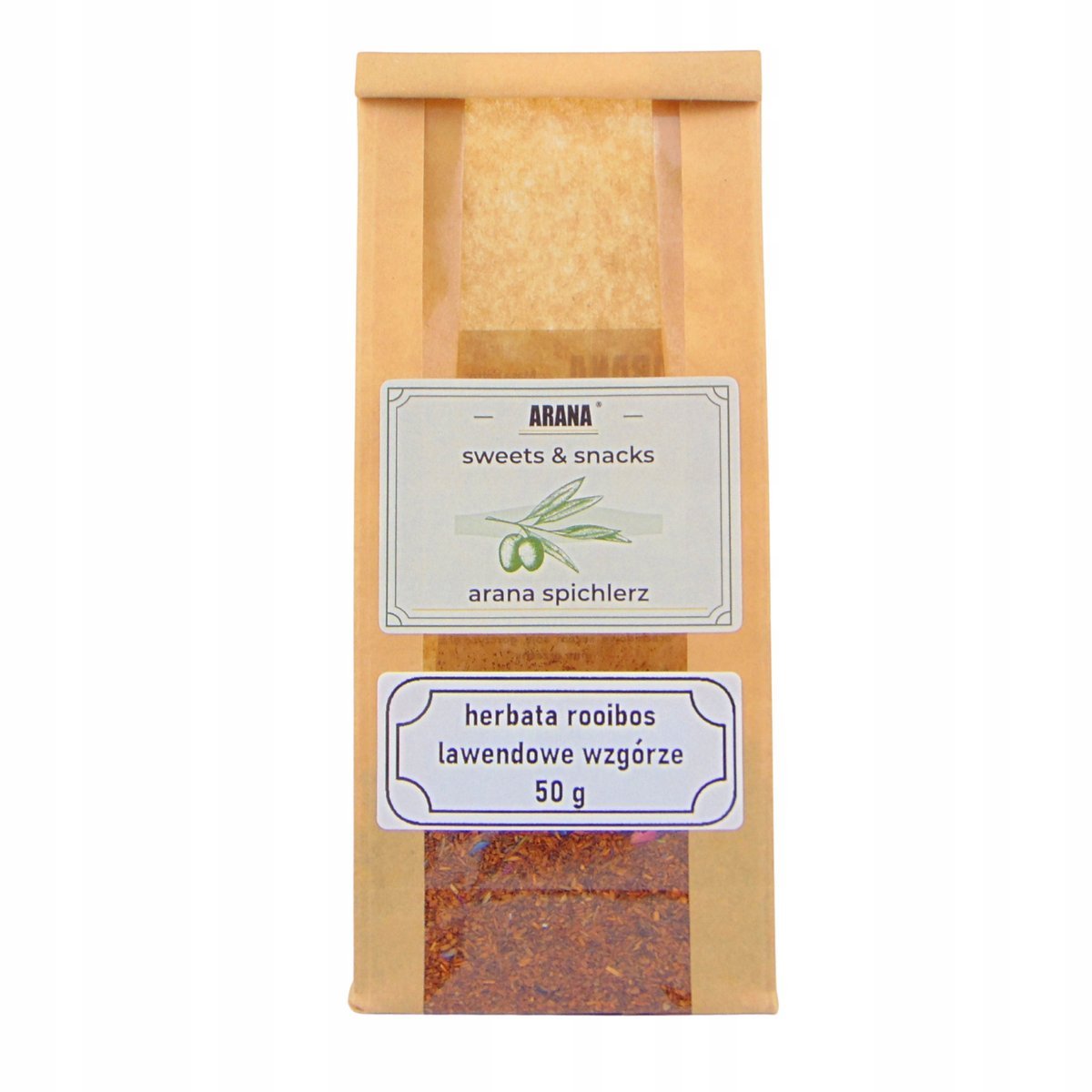 HERBATA ROOIBOS 50g z lawendą Lawendowe Wzgórze