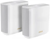 Routery - ASUS ZenWiFi AX XT9 2-pack-biały - miniaturka - grafika 1